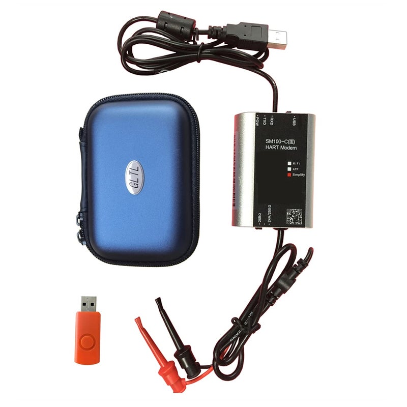 GLTL integrative USB Hart Modem USB to Hart Protocol Modem Hart Transmitter HART Convertor (Suitable for All Devices Which Support Hart Protocol) - Image 1